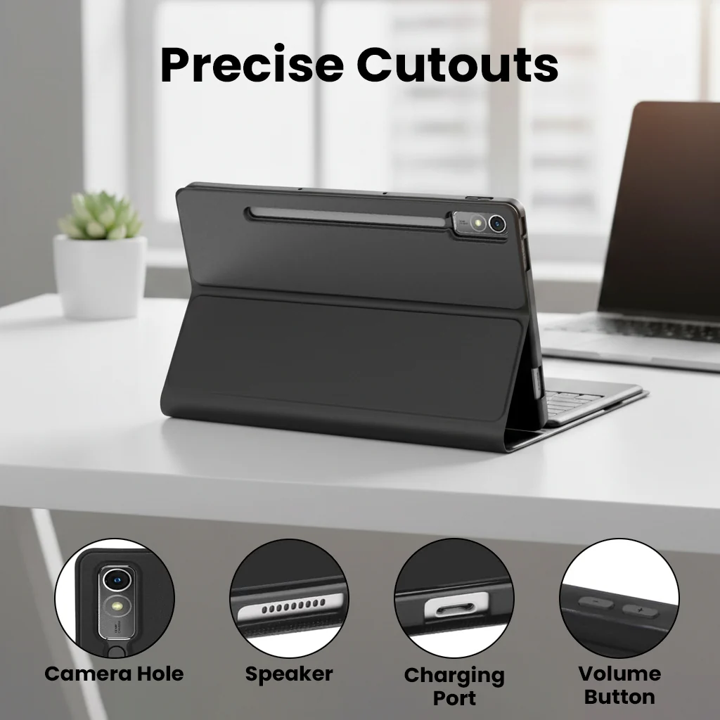 Keyboard Case for Moto Pad 60 Pro, Lenovo Idea Tab Pro 2025, Lenovo Tab P12 12.7” - Image 4