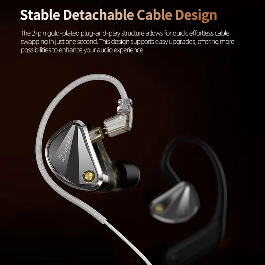 KZ Decet 10 Dynamic Driver IEM - Image 3