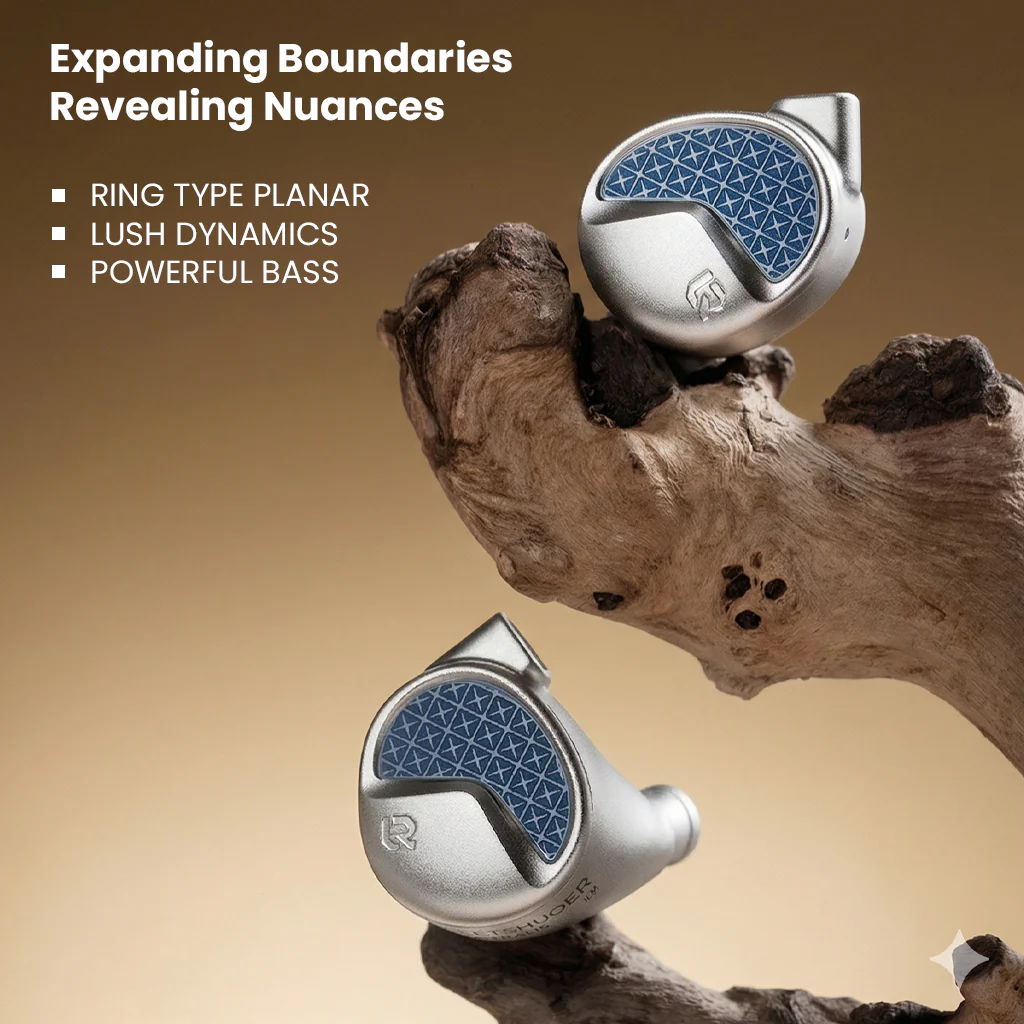 LETSHUOER - Astralis HiFi 15.5mm Ring Planar Driver In Ear Monitor - Image 7