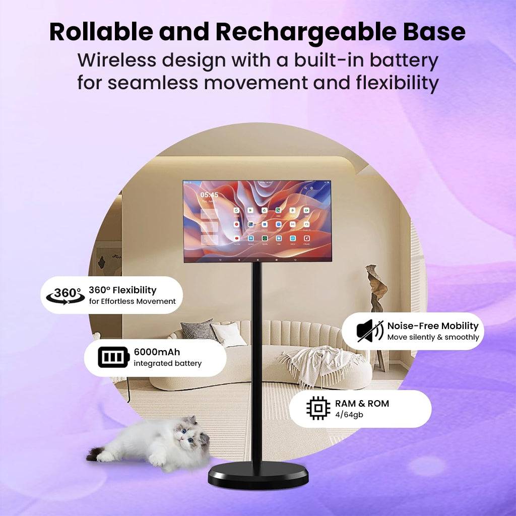 LINGQI - 21.5" Android 12 Touch Screen Digital Standee (4GB/64GB) - Image 6