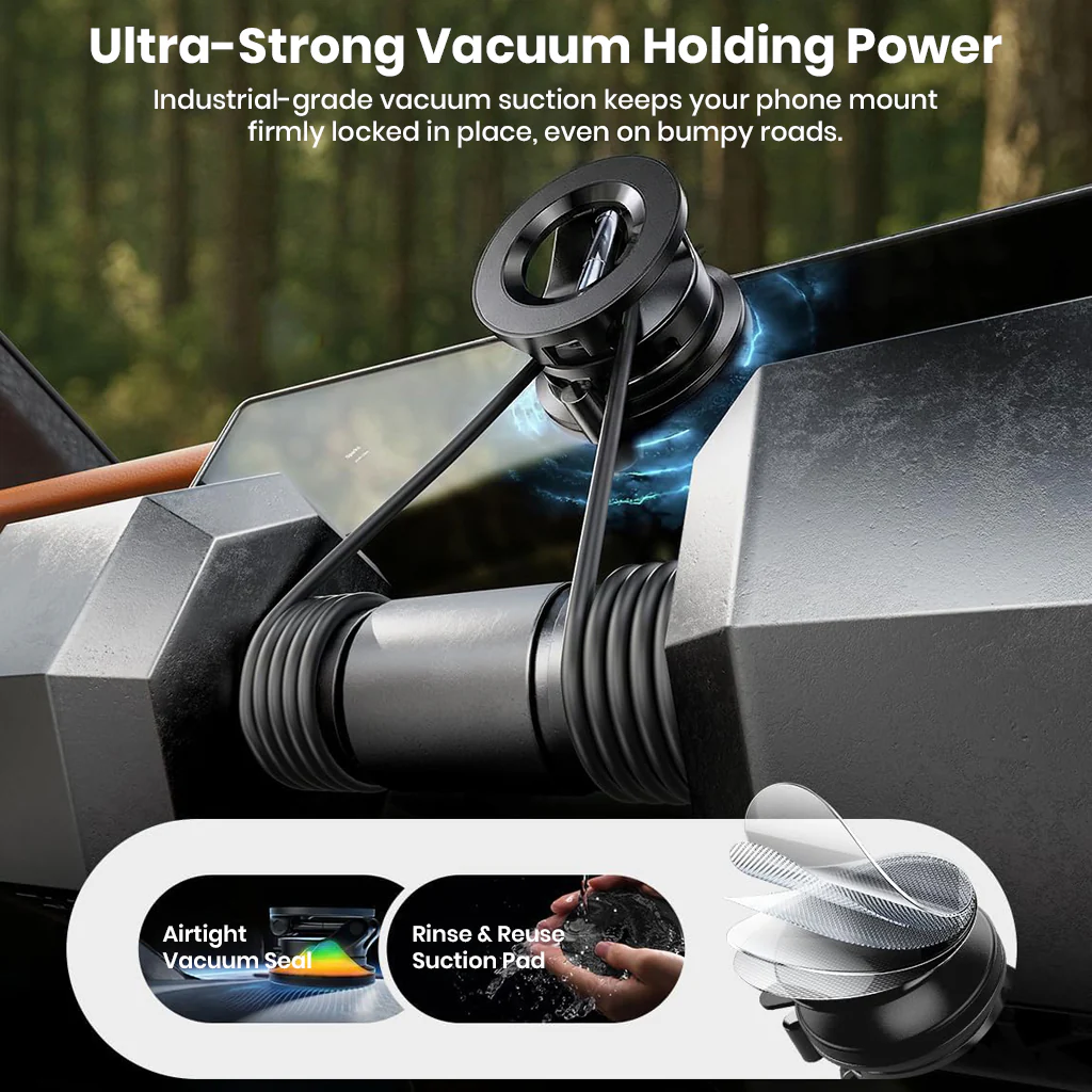 LISEN- 360° TRI-AXIS MagSafe Phone Holder Rotatable & Foldable - Image 12
