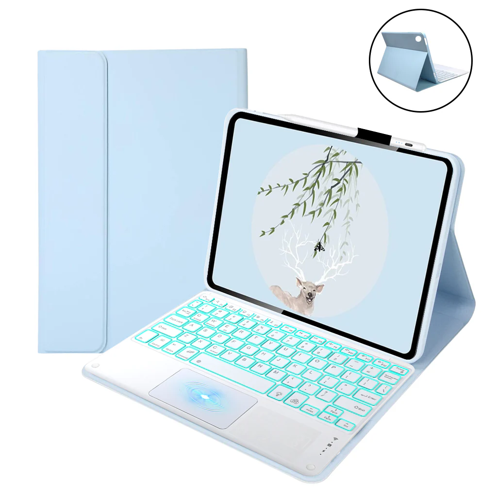 LX106T Keyboard Case for Lenovo Tab M10 FHD Plus 3rd Gen 10.61 - Image 15