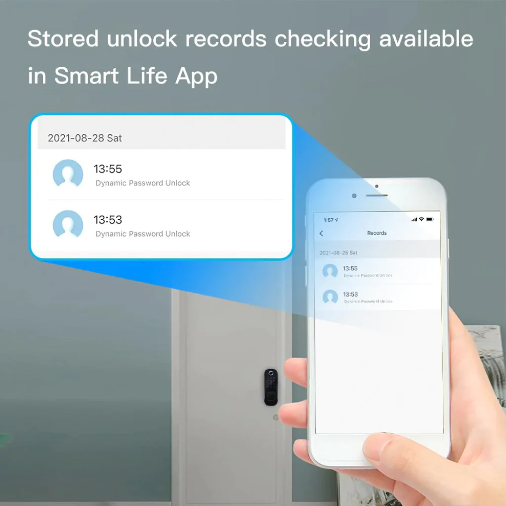 MOES - WDL-R5 WiFi Smart Door Lock - Image 5