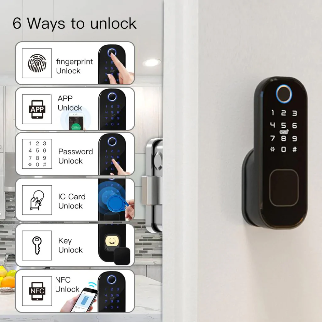MOES - WDL-R5 WiFi Smart Door Lock - Image 7