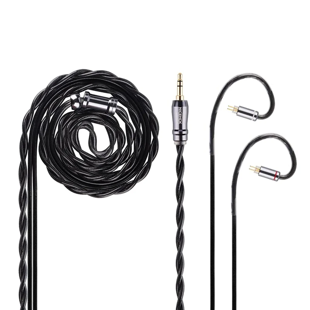 NICEHCK – DuskAg Silver+OCC Shielding Layer IEM Upgrade Cable