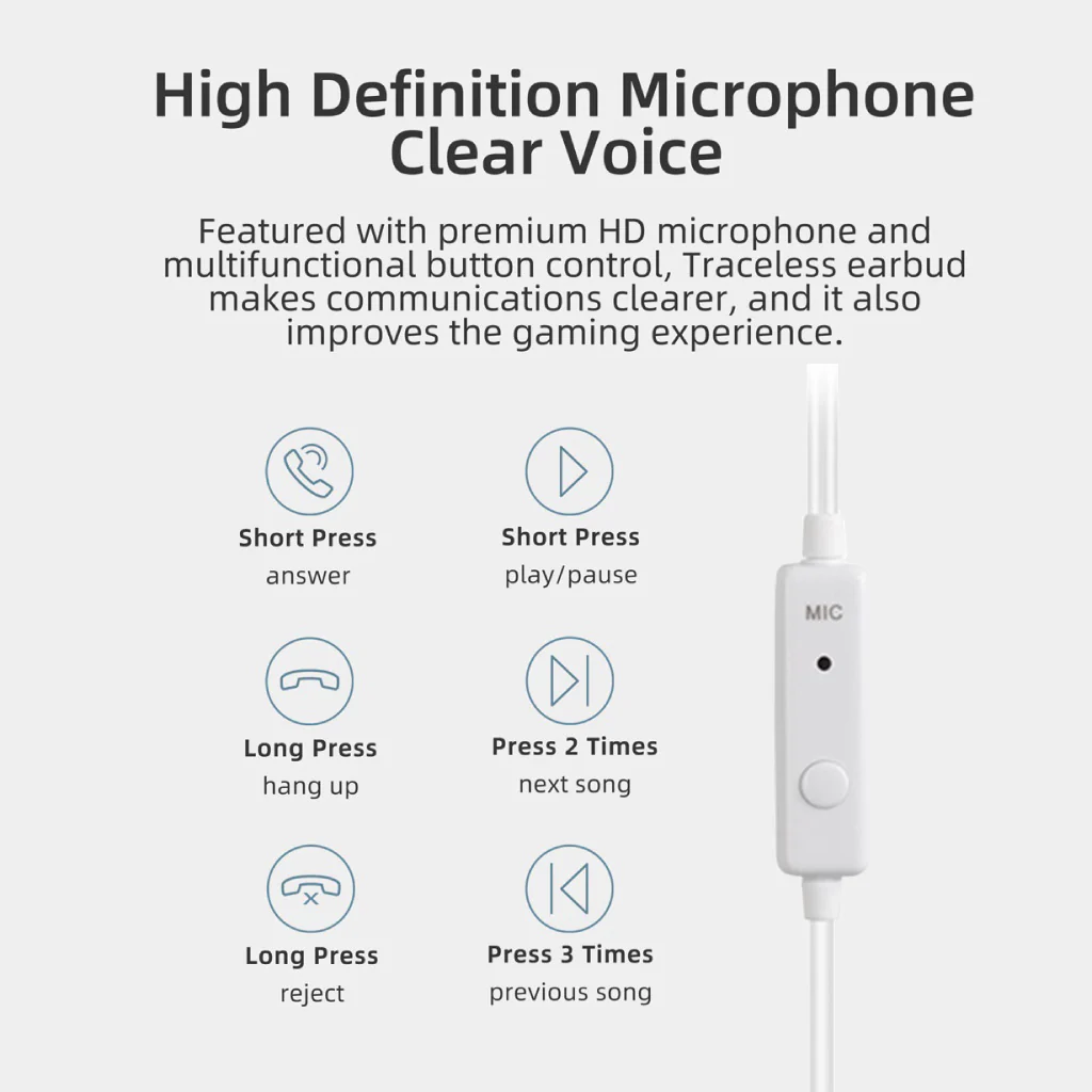 NICEHCK - Traceless Wired Earphone - Image 19