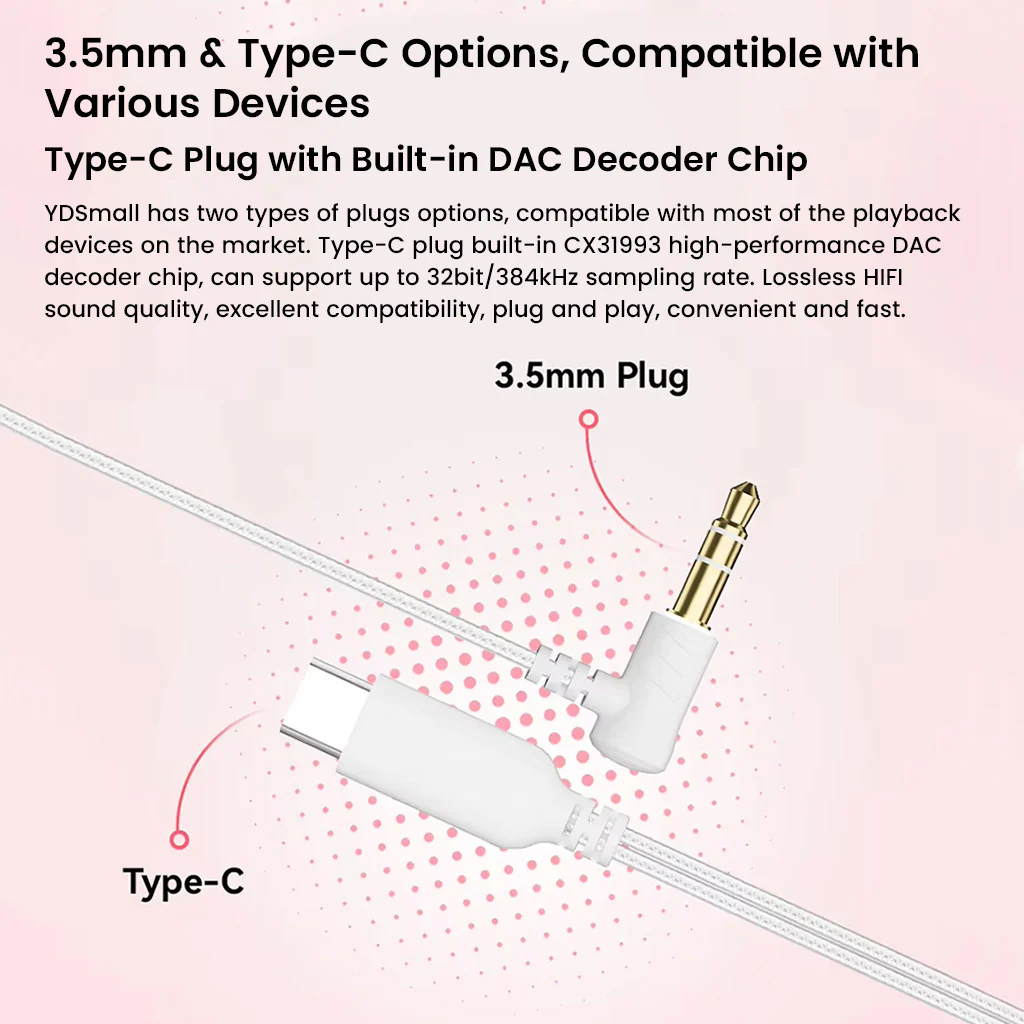 NiceHCK- YDSmall 14.8mm Dynamic Driver Wired Earphone - Image 4