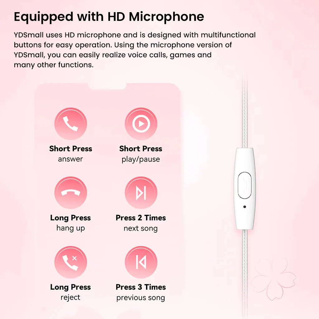 NiceHCK- YDSmall 14.8mm Dynamic Driver Wired Earphone - Image 6