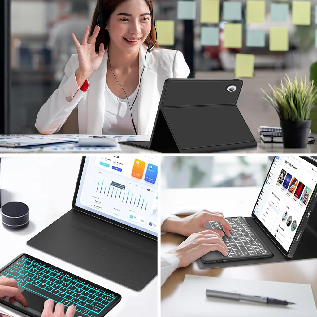 OP103T Keyboard Case Cover for Oppo Pad Air 10.36 inch - Image 8