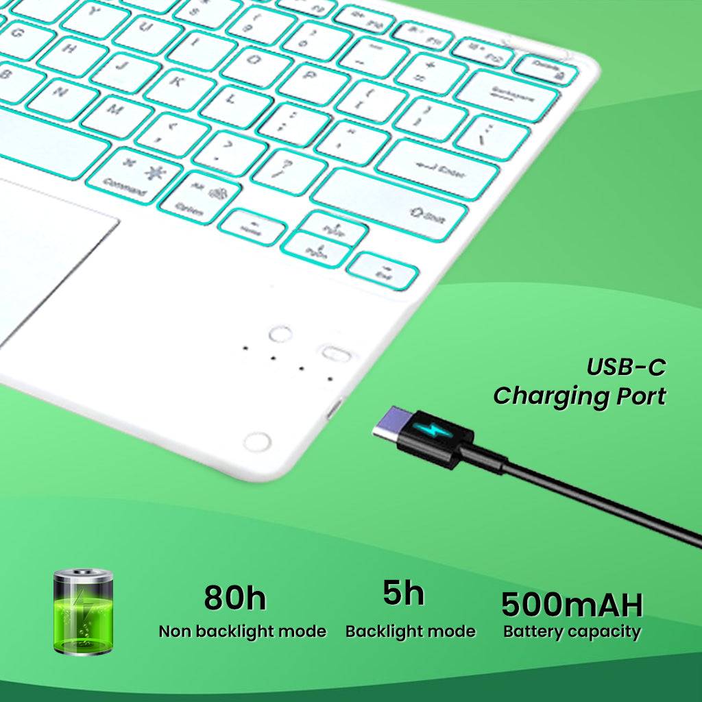 PST-X610 Keyboard Case for Samsung Galaxy Tab S9 Plus 12.4 inch/ S9 FE+ - Image 23