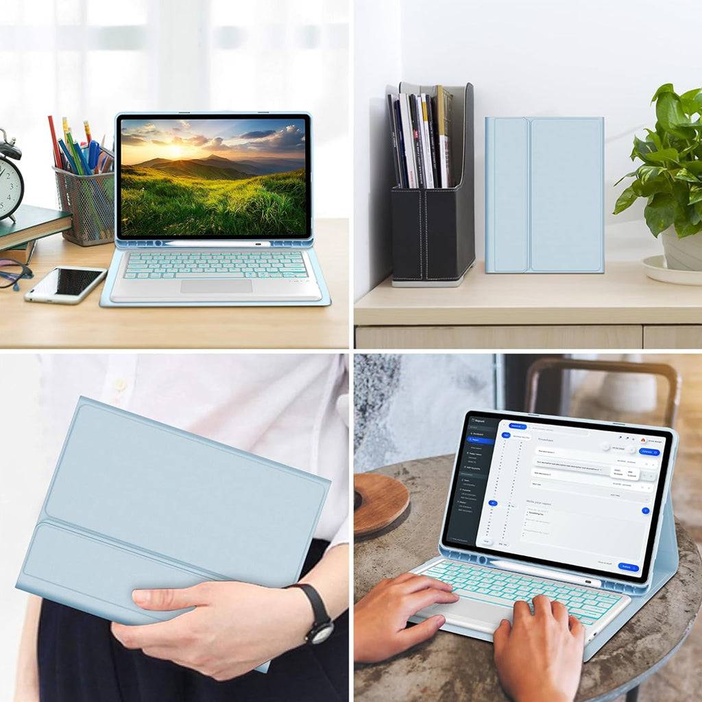 PST-X610 Keyboard Case for Samsung Galaxy Tab S9 Plus 12.4 inch/ S9 FE+ - Image 24