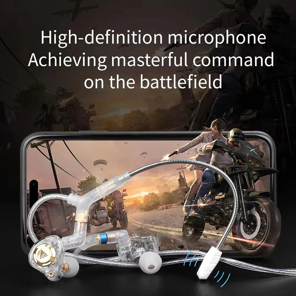 QKZ Q7 MAX 2 Core Upgrade Cable for Gaming IEMs - Image 3
