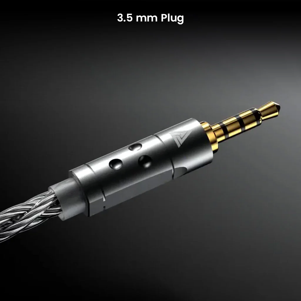 QKZ - T7 Premium 4-Core Upgrade Cable For IEM - Image 9