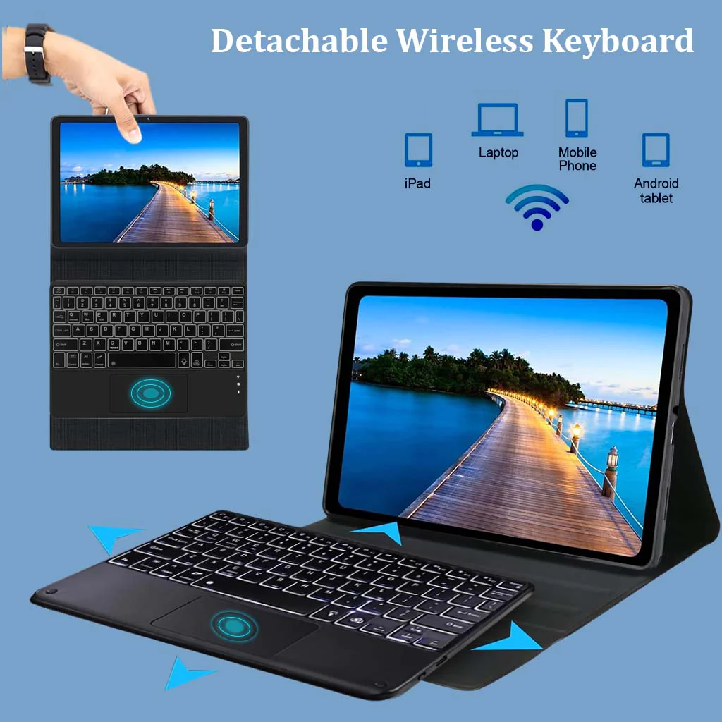 RM121 Keyboard Case for Xiaomi Redmi Pad 2 Pro, Redmi Pad Pro 12.1-inch - Image 14