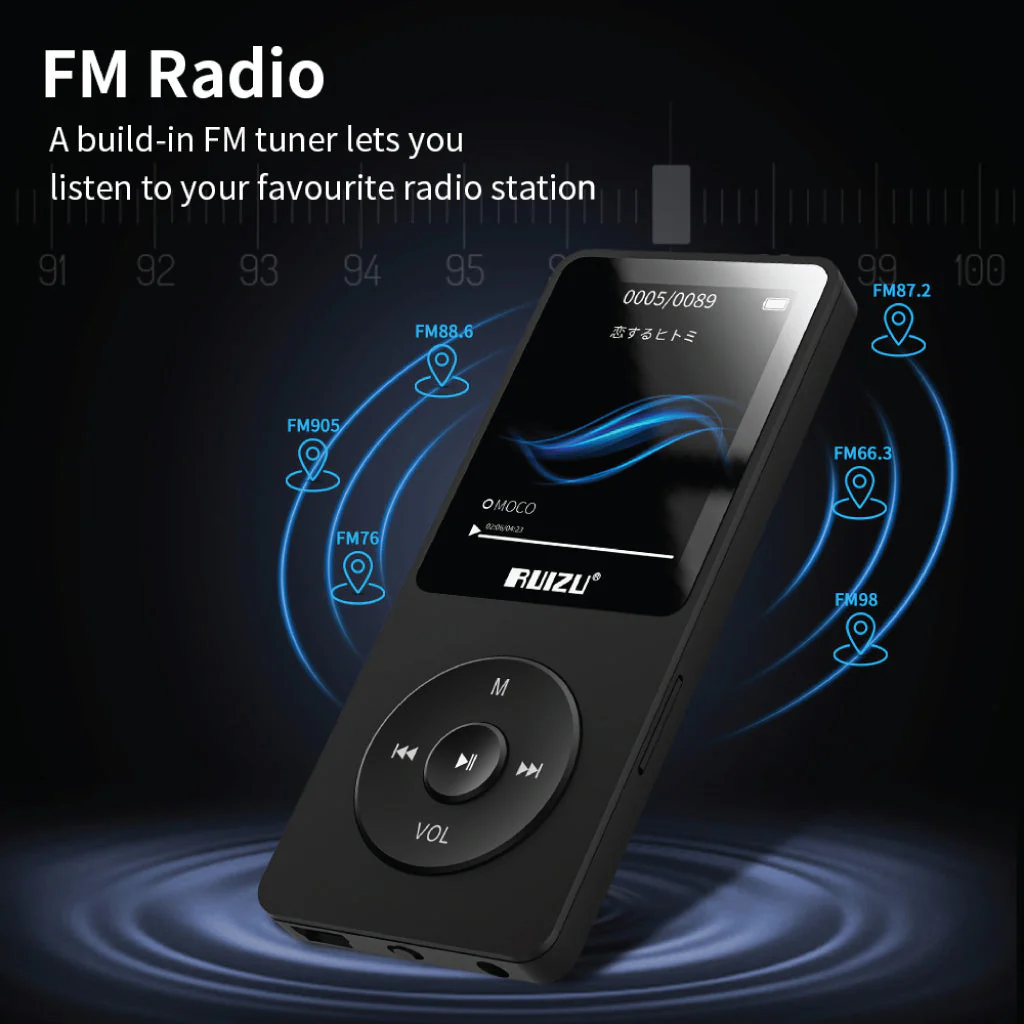 RUIZU - X02 Mp3 Player - Image 12