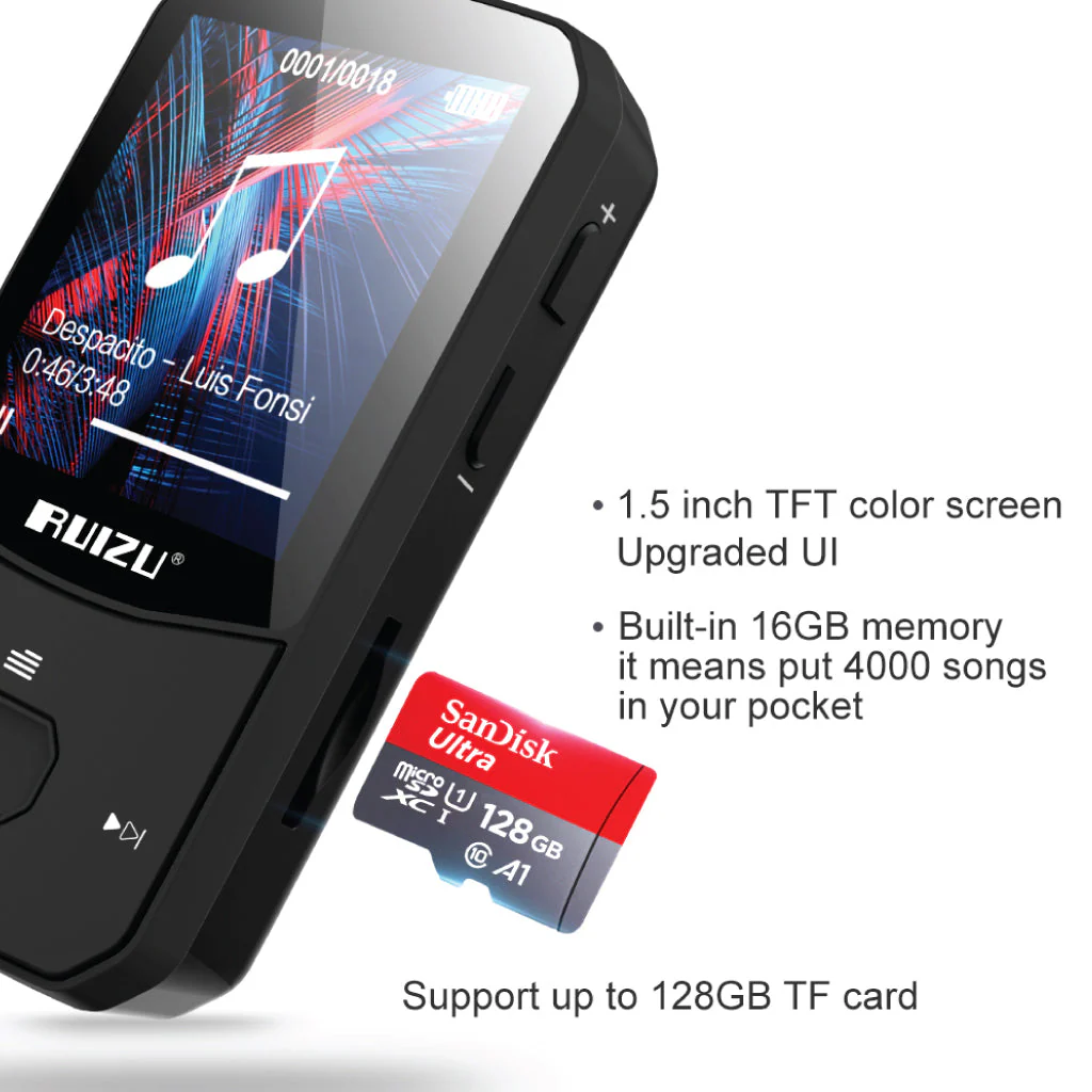 RUIZU - X52 Mp3 Player - Image 4