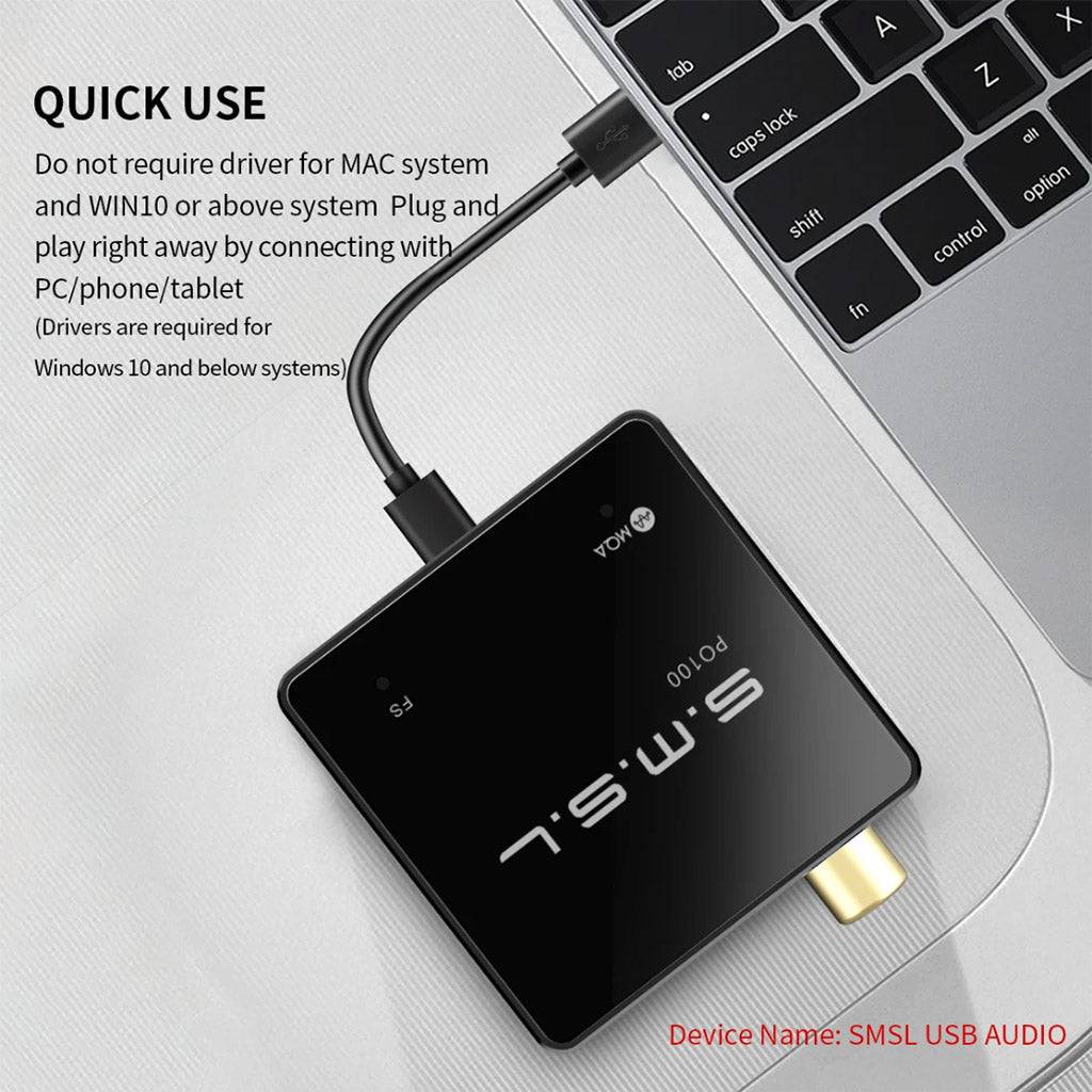 S.M.S.L PO100 2024 Compact USB Digital Audio Interface - Image 10