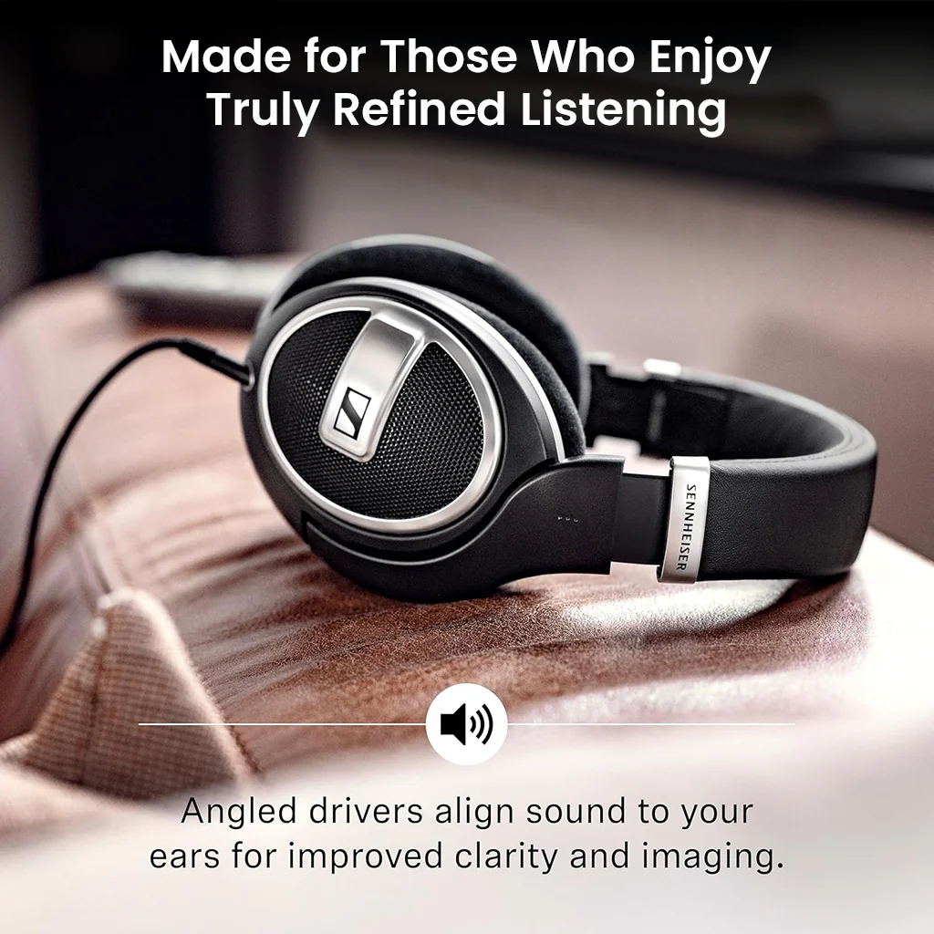 Sennheiser- HD 599 SE Closed-Back Wired Headphone - Image 4