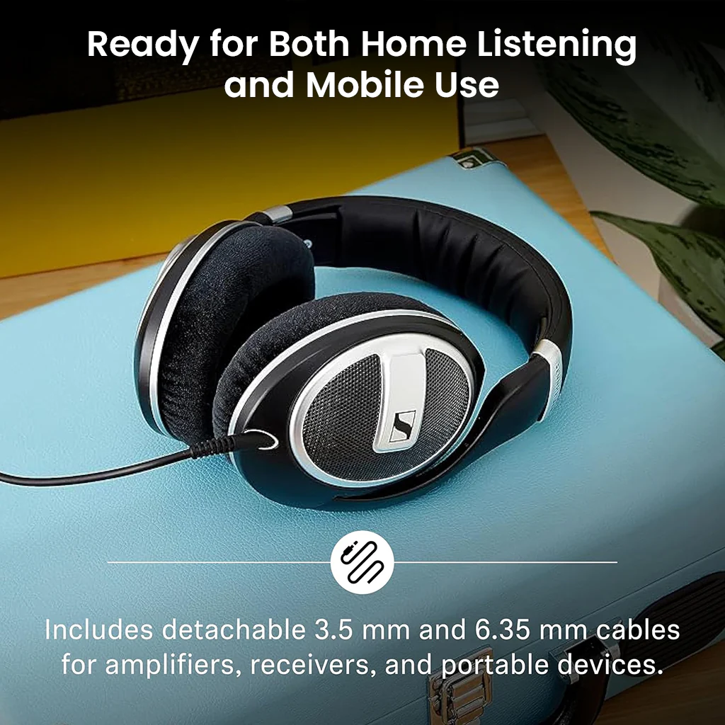 Sennheiser- HD 599 SE Closed-Back Wired Headphone - Image 7
