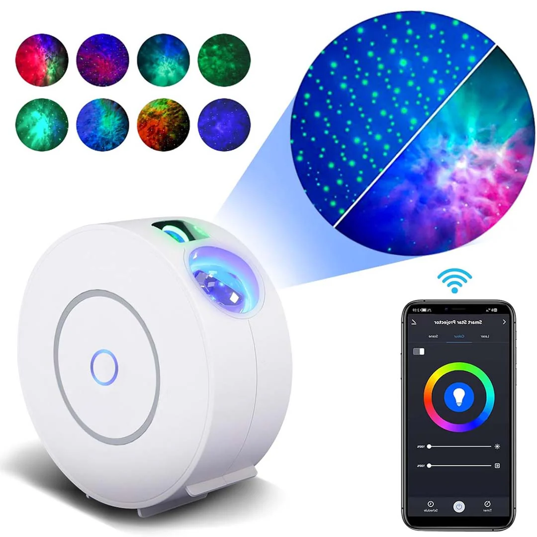 SK20 Wifi Smart Nebula Galaxy Star Light Projector, App & Voice Control - Image 11