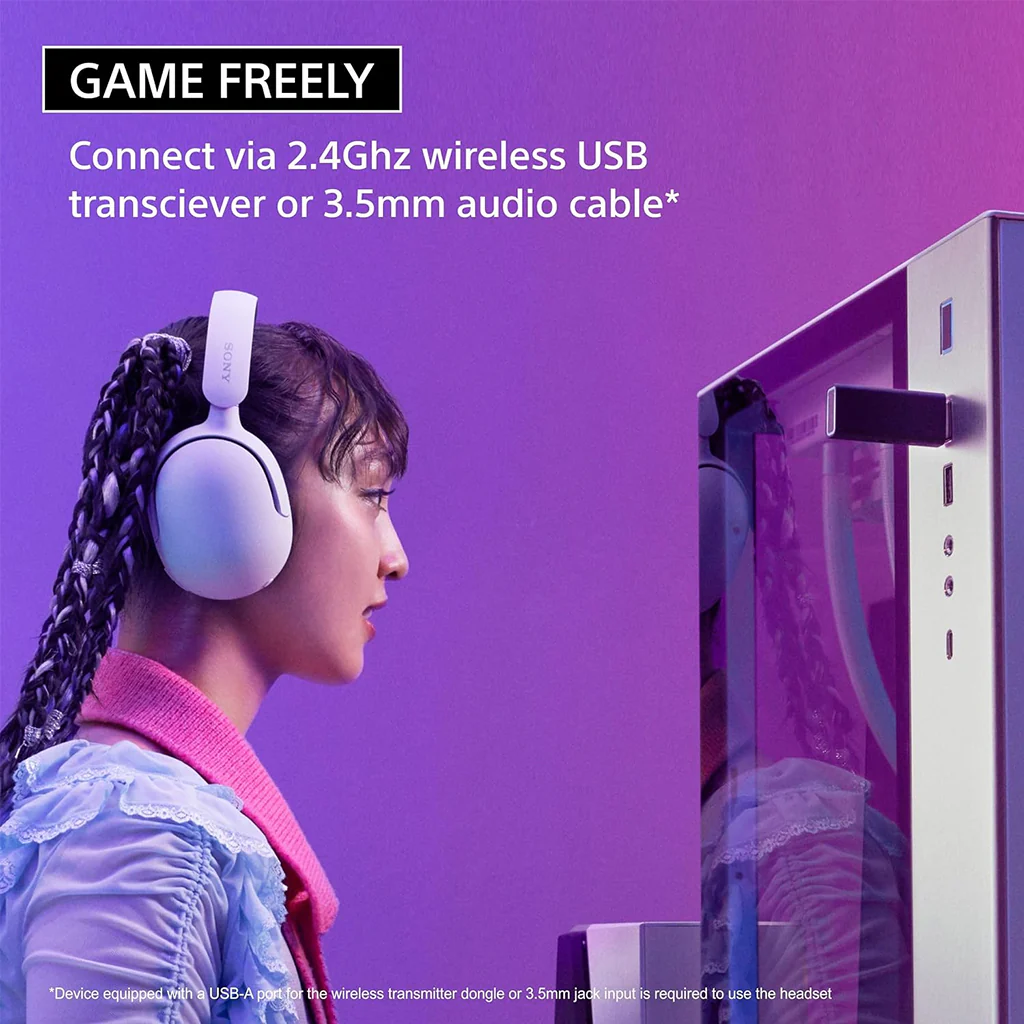 Sony - INZONE H5 Gaming Wireless Headset - Image 7