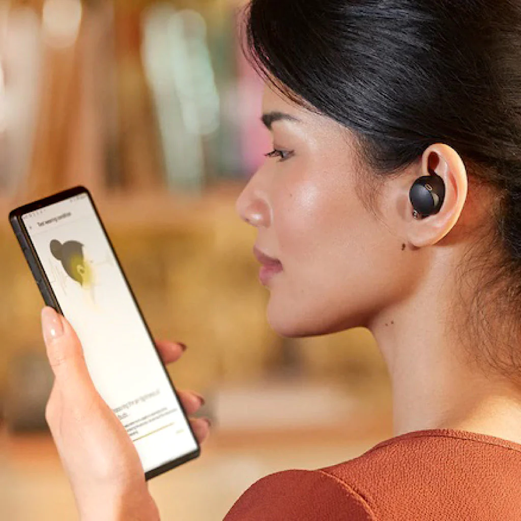 Sony - WF-1000XM4 Noise Cancellation True Wireless Earbuds - Image 4