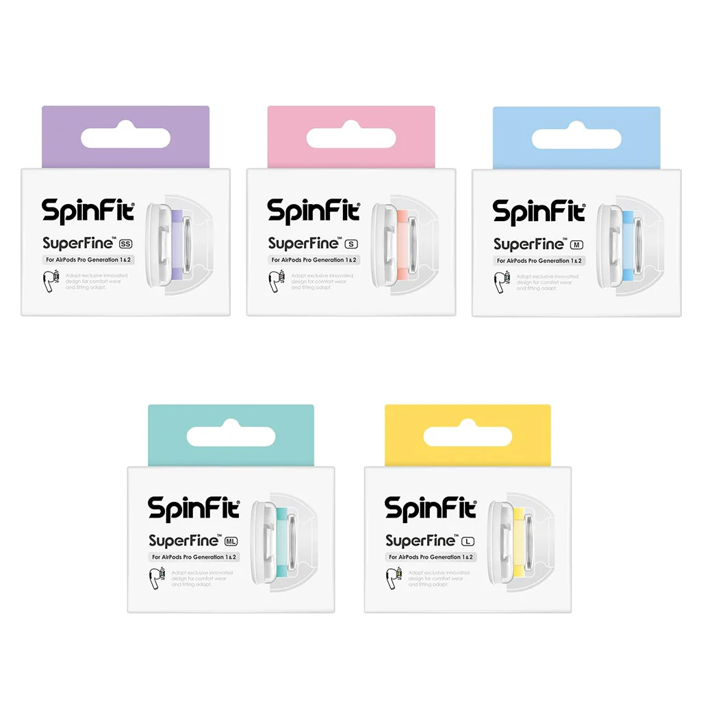 SpinFit - SuperFine Eartips For Airpods Pro Gen-1,2 - Image 2