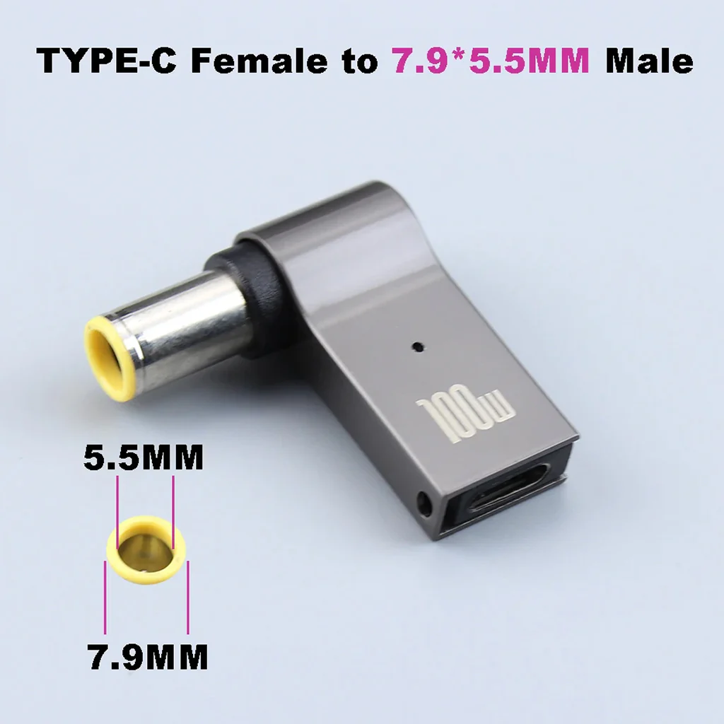 TECPHILE - 100W Female Type-C Laptop Adapter for Lenovo - Image 8