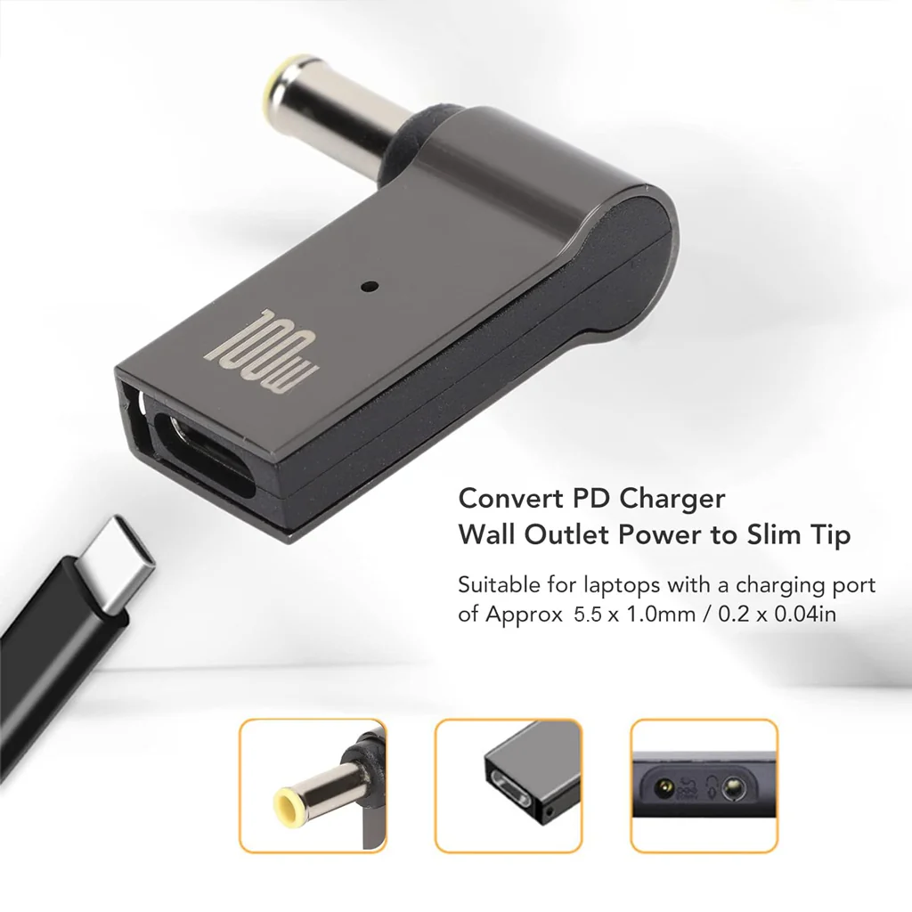 TECPHILE - 100W USB C Adapter Connector For ASUS Laptop - Image 13