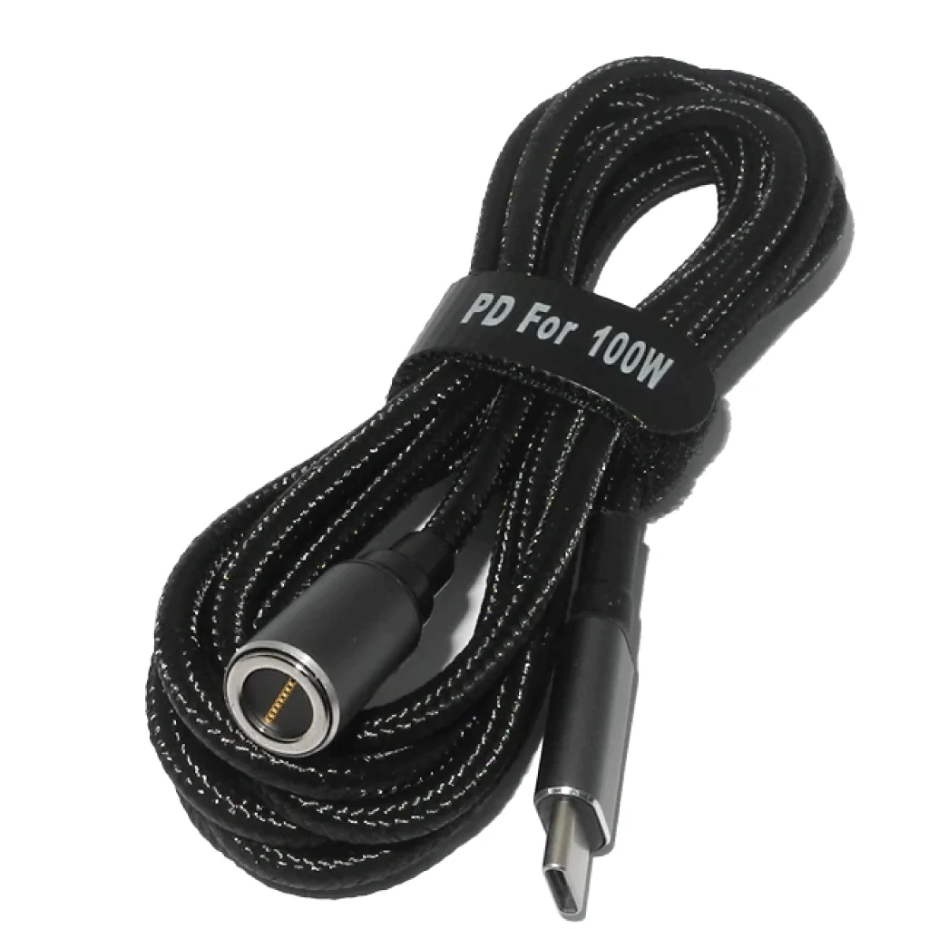 TECPHILE - 100W Magnetic Charging Cable with Adapter for Dell Laptop - Image 18