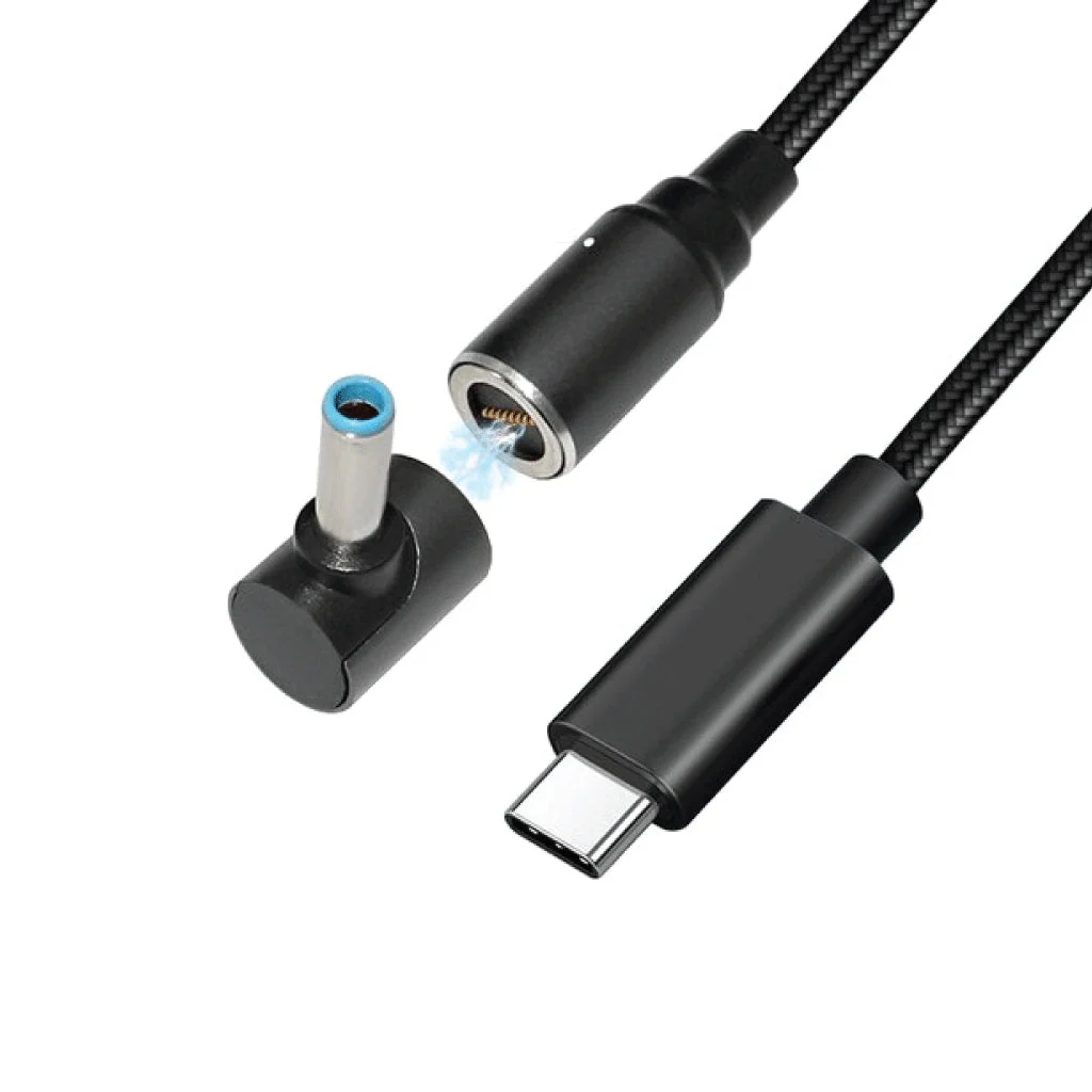 TECPHILE - 100W Magnetic Charging Cable with Adapter for HP Laptop - Image 14