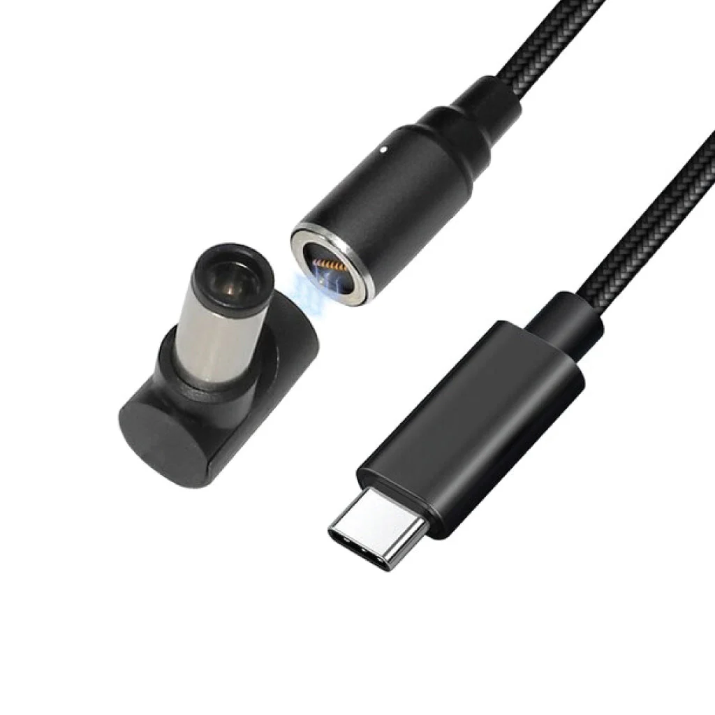 TECPHILE - 100W Magnetic Charging Cable with Adapter for HP Laptop - Image 6