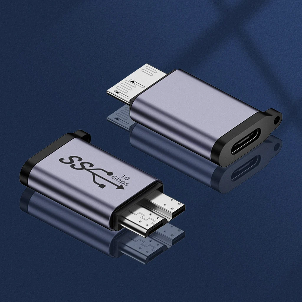 TECPHILE - 10Gbps USB-C/USB-A to Micro B Data Transfer Converter - Image 16