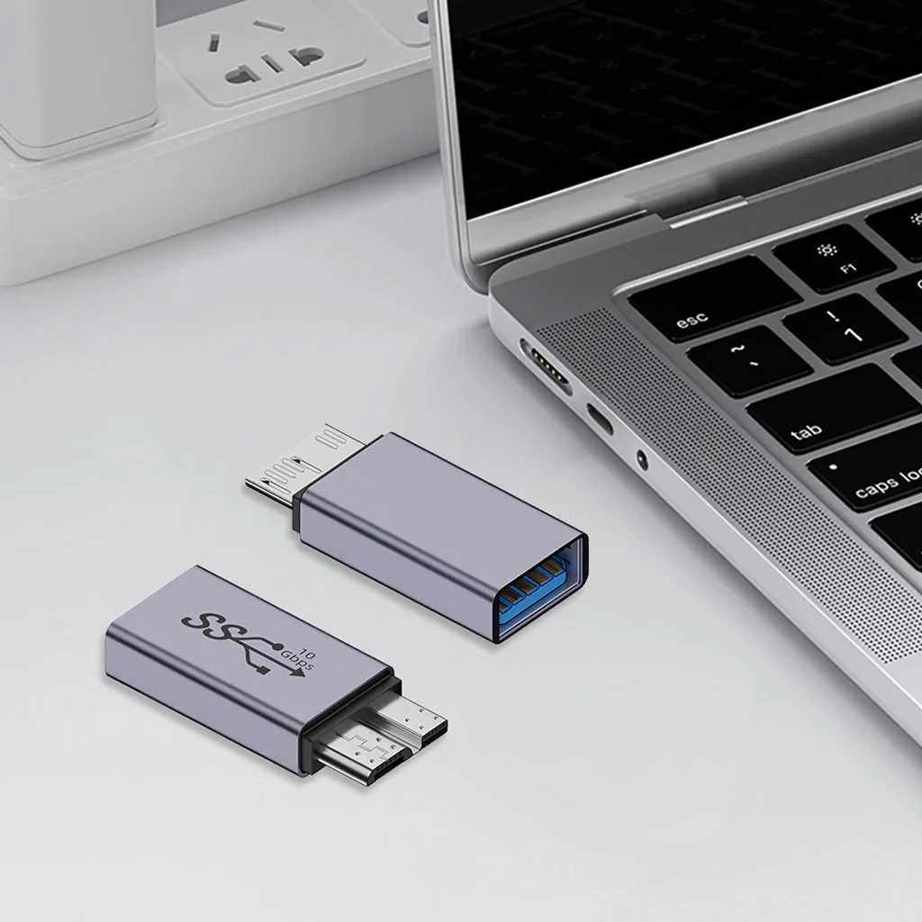 TECPHILE - 10Gbps USB-C/USB-A to Micro B Data Transfer Converter - Image 6
