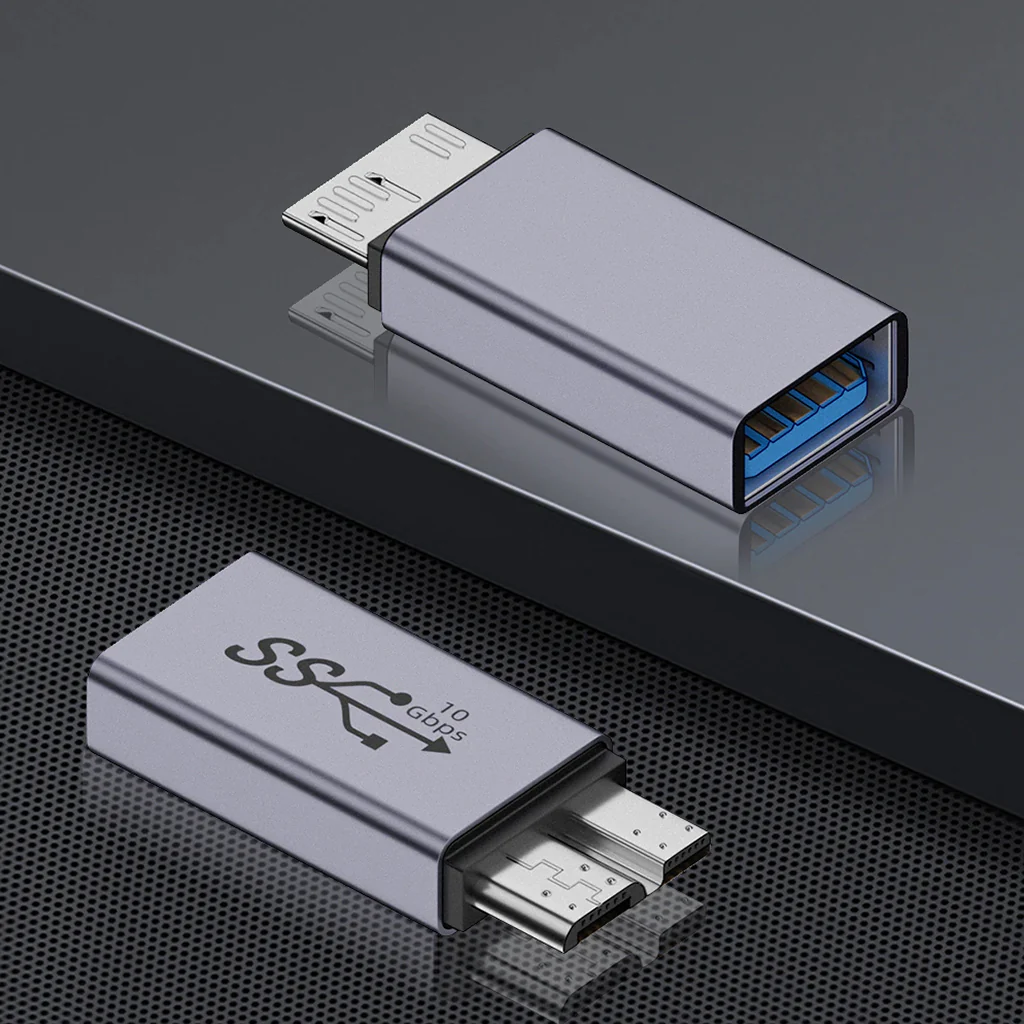 TECPHILE - 10Gbps USB-C/USB-A to Micro B Data Transfer Converter - Image 7