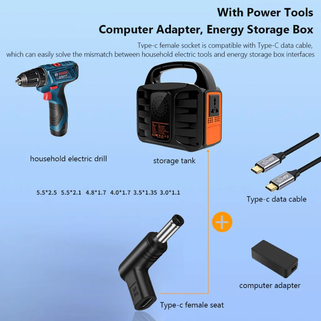 TECPHILE - 12V USB C PD to DC Charging Converter - Image 31