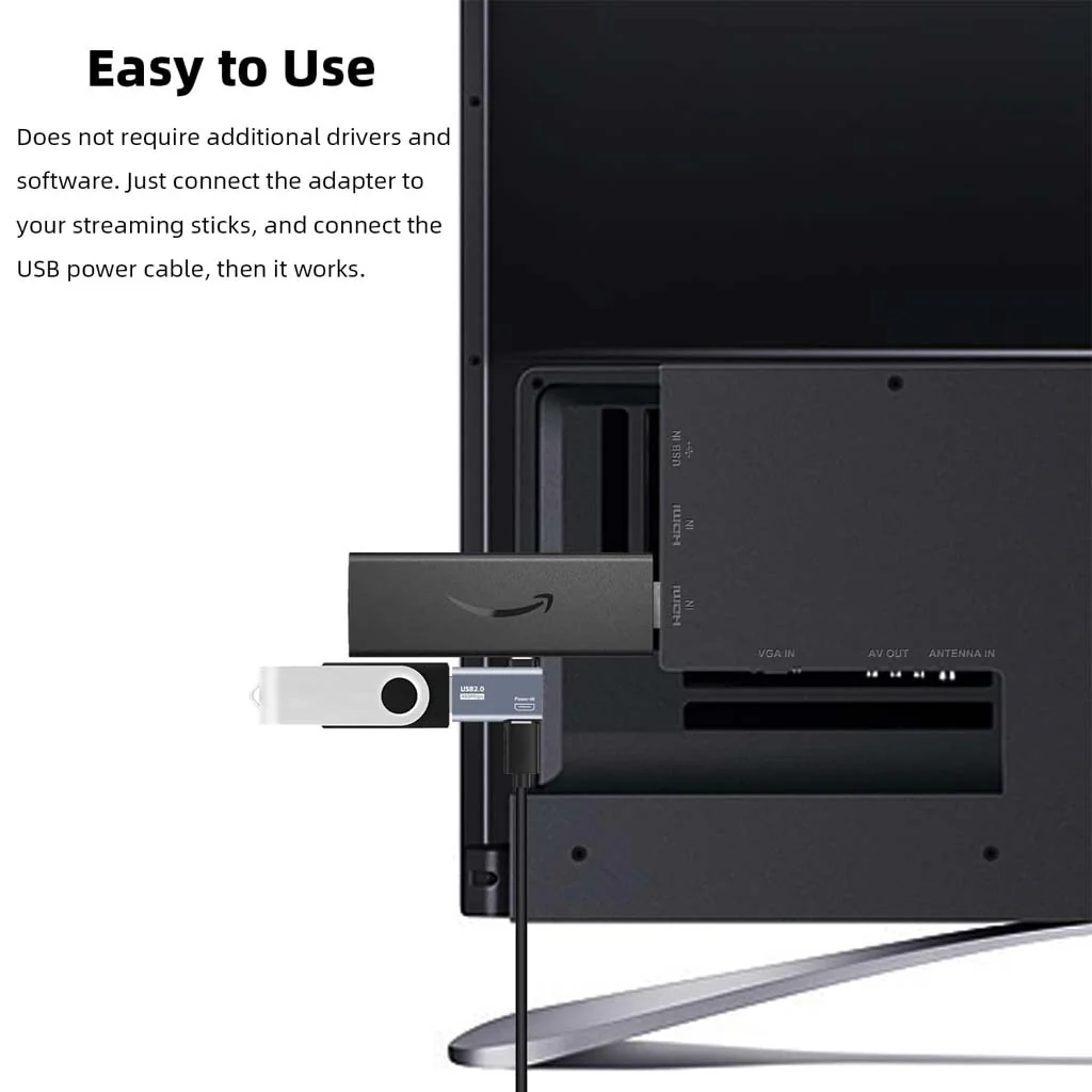 TECPHILE- 2 in 1 USB A 2.0 to Micro USB Male OTG Adapter Connector - Image 4
