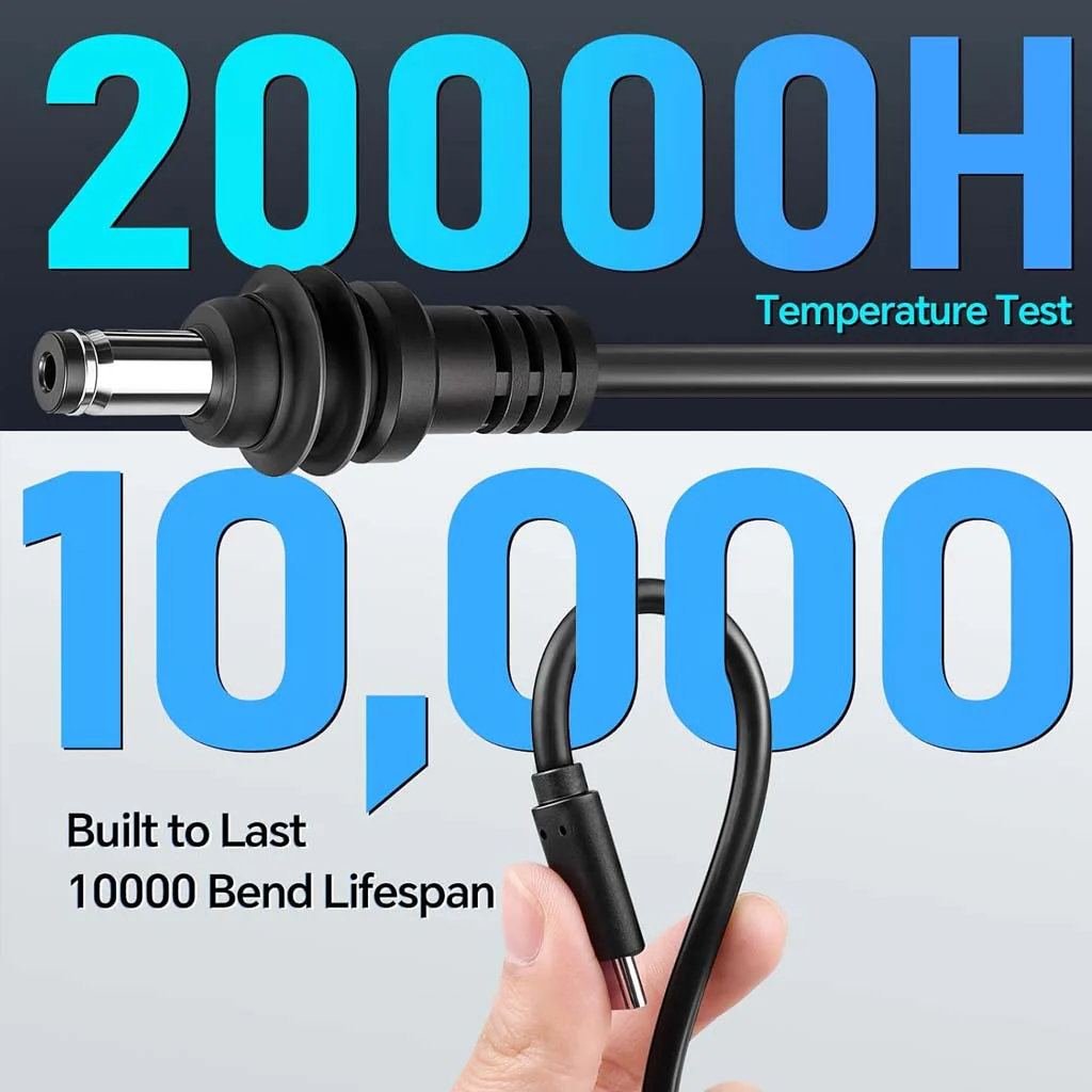TECPHILE- 20V Type-C PD 100W to DC Power Adapter Cable (500CM) - Image 7
