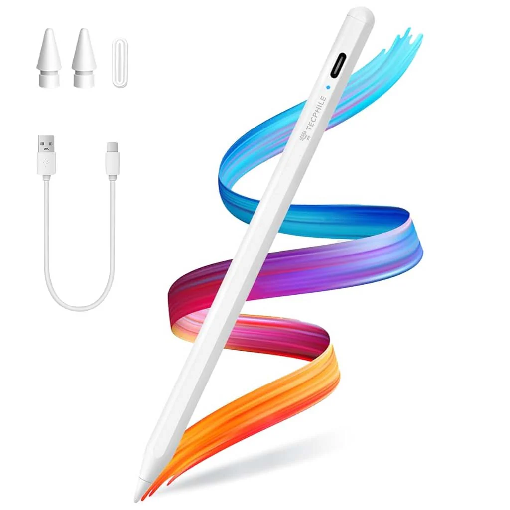 TECPHILE 314A Bluetooth iPad Pencil for 2018 2025 Models