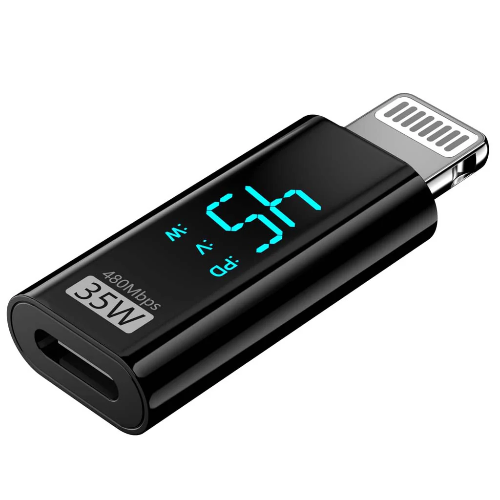TECPHILE- 35W Type-C to Lightning Fast Charging Adapter
