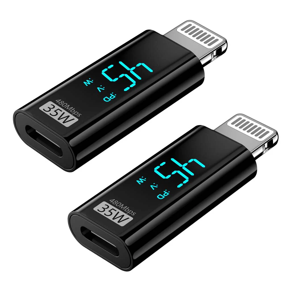 TECPHILE- 35W Type-C to Lightning Fast Charging Adapter - Image 2