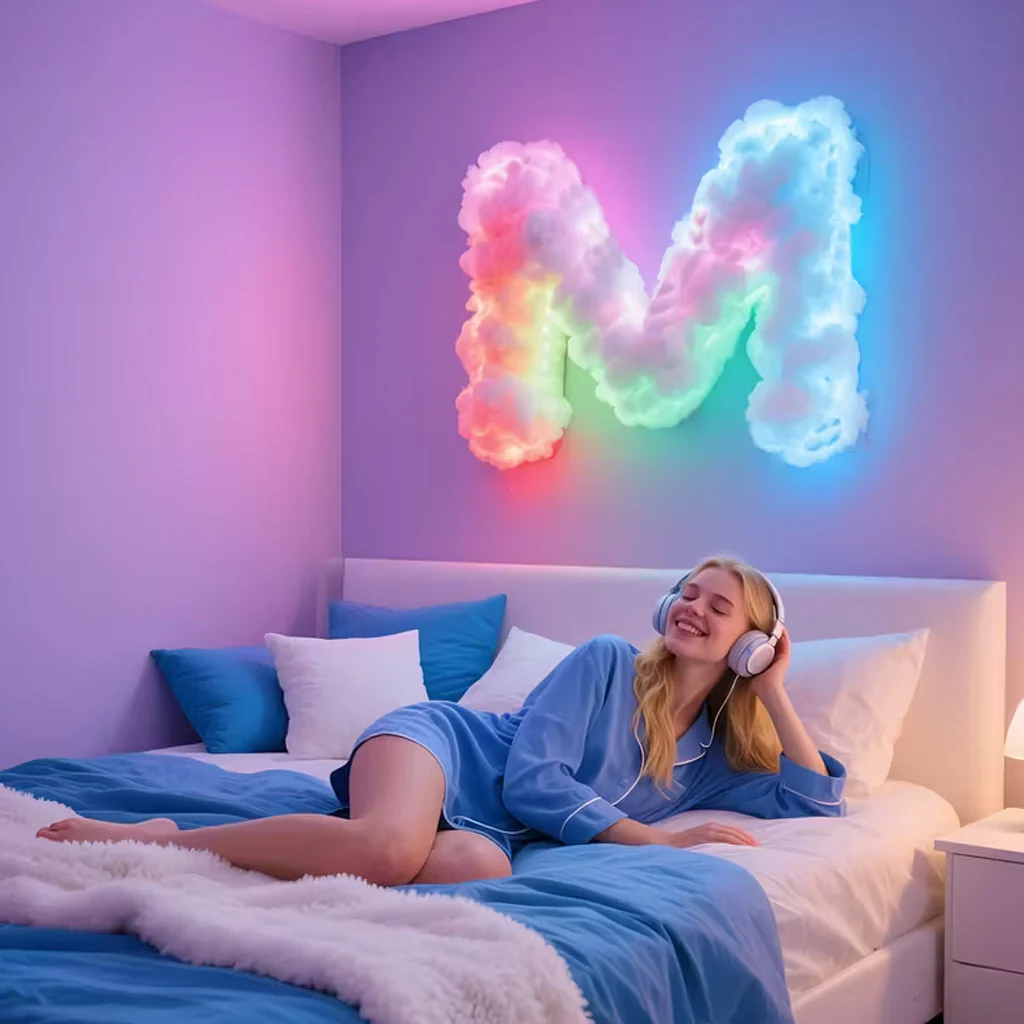 TECPHILE - 3D Customizable DIY Cloud Light with App & Remote Control - Image 10