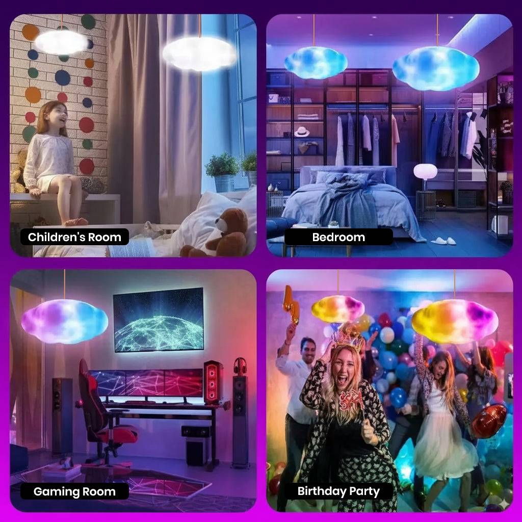 TECPHILE - 3D Customizable DIY Cloud Light with App & Remote Control - Image 15