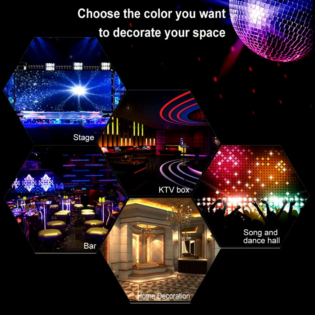 TECPHILE - 4 Pin RGB LED Strip Light IR Music Controller - Image 6