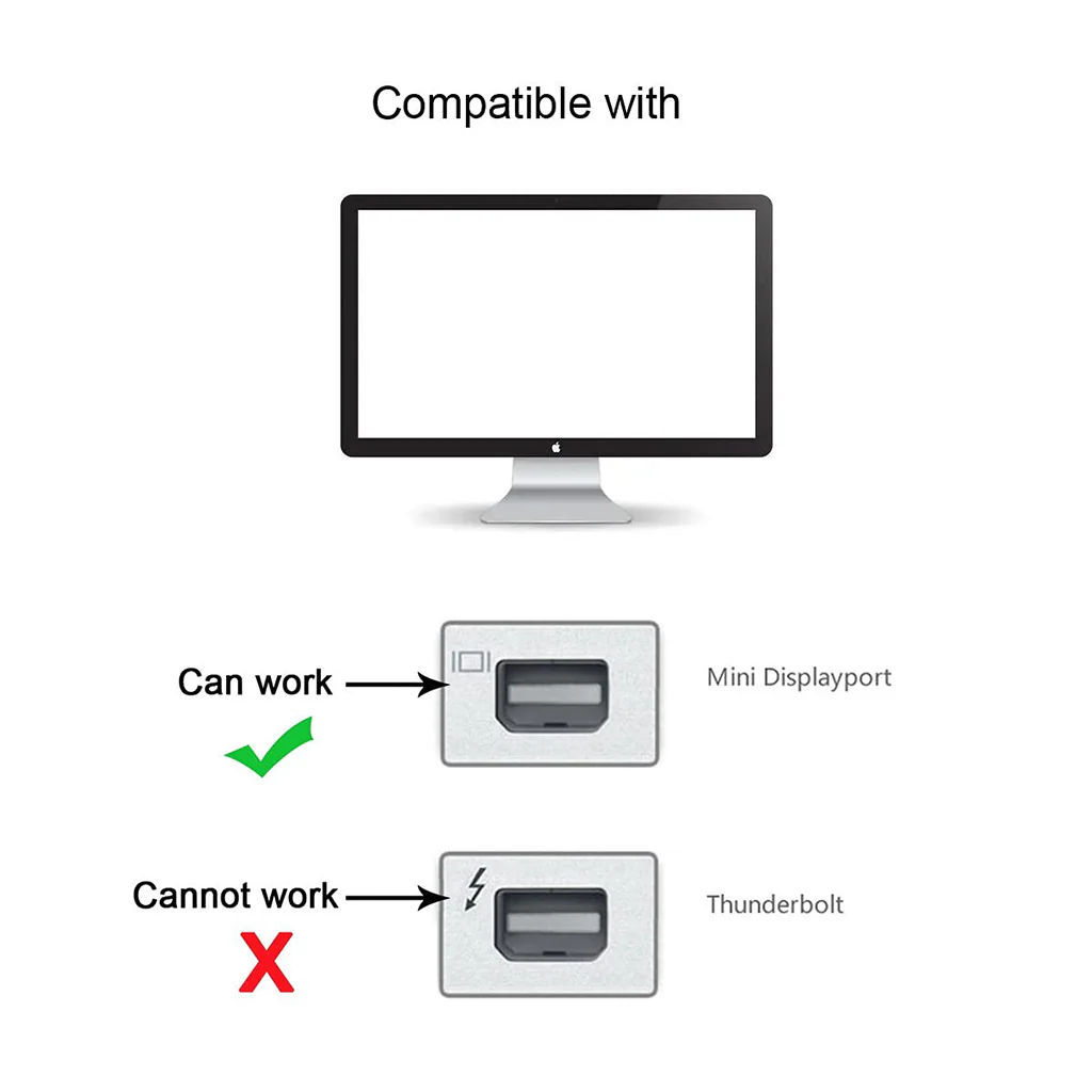 TECPHILE- 4K Mini DP to Type-C Adapter Converter - Image 4