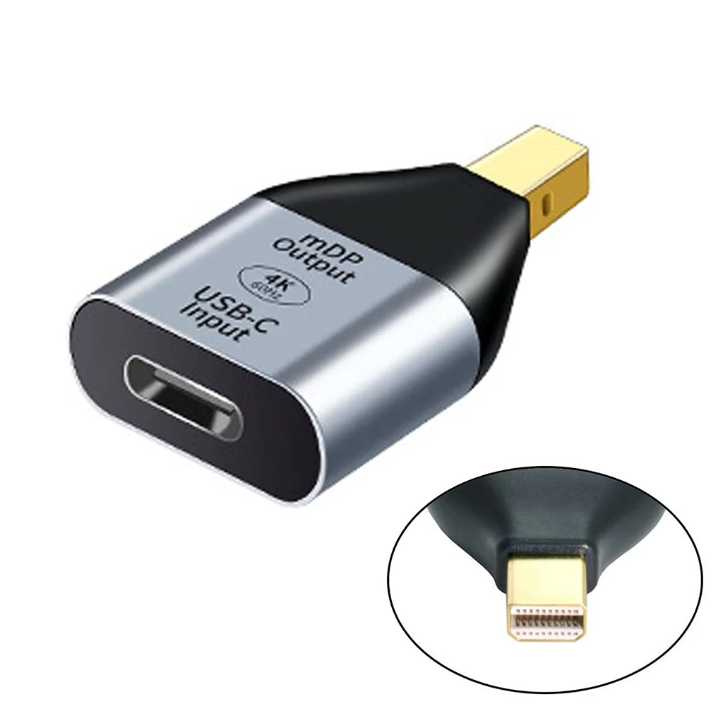 TECPHILE- 4K Mini DP to Type-C Adapter Converter - Image 5