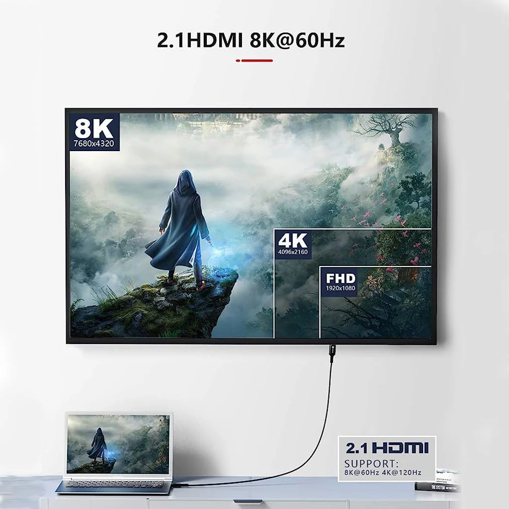 TECPHILE - 8K HDMI 2.1 to Mini HDMI Adapter - Image 10