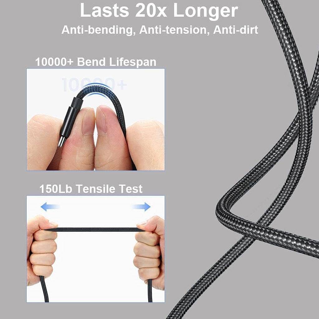 TECPHILE - 100WType-C PD Fast Charging Cable For Acer Laptop - Image 7