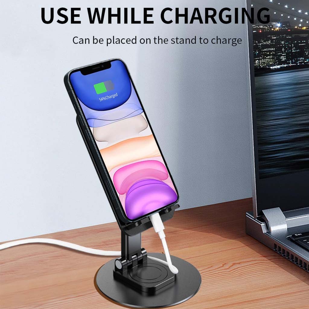 TECPHILE - Aerogrip 360-degree Adjustable Mobile Holder & Phone Stand - Image 5