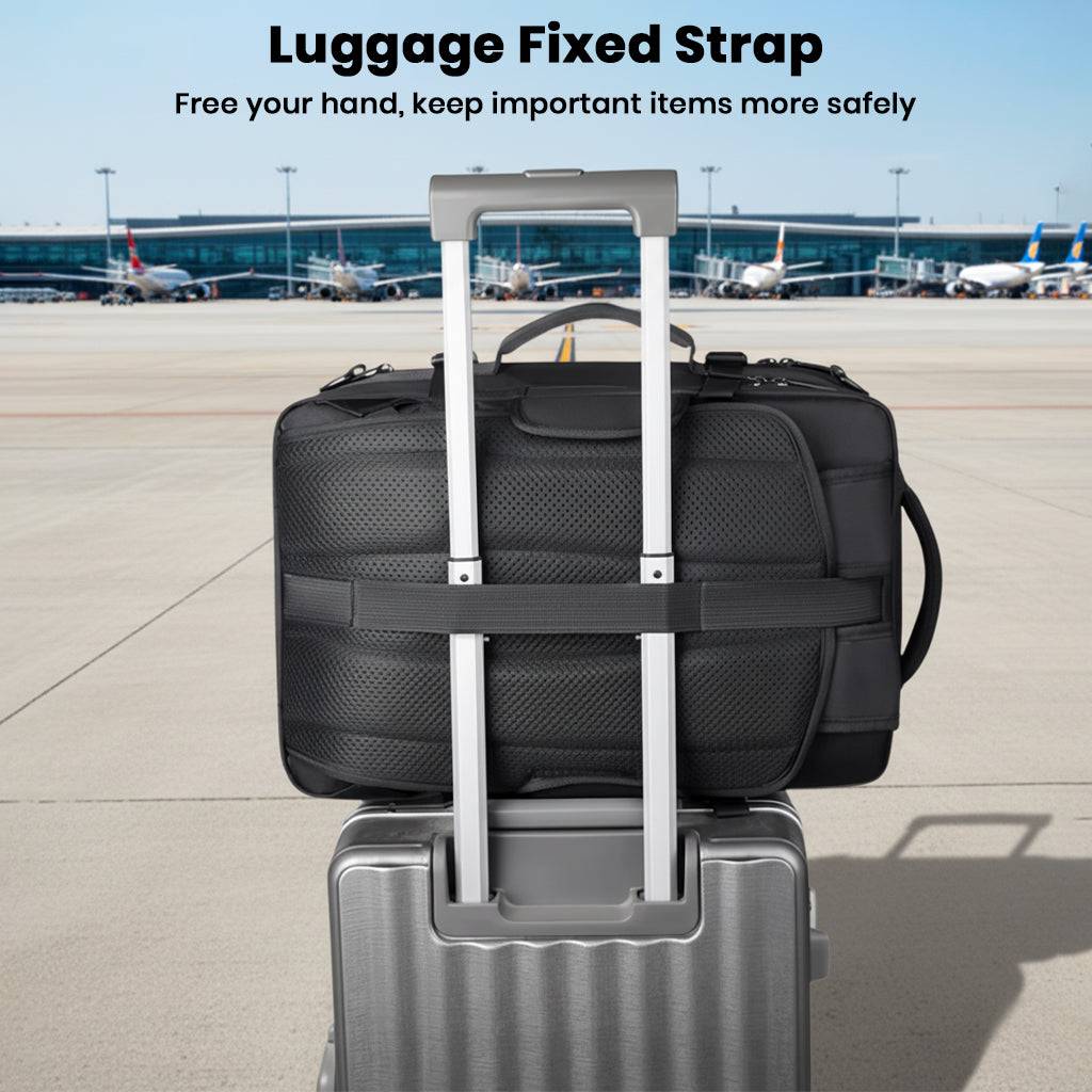 TECPHILE – Airbag Vacuum Backpack 36-55L Expandable Laptop Bag - Image 6